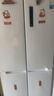 美的（Midea）540十字四开门对门变频一级双系统双循环大容量风冷无霜智能白色制冰冰箱国家补贴 MR-540WSPZE 实拍图