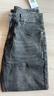 真维斯（Jeanswest）牛仔裤男春夏季薄款2026新款天丝舒适修身直筒高端潮牌休闲裤子男 黑灰【天丝薄款】 33 码(2尺6) 【建议140-150斤】 实拍图