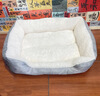贝尼宠狗窝猫窝宠物窝秋冬加厚保暖网红款耐脏地垫猫咪窝狗床狗垫子睡垫 舒棉绒M 50x38高9cm 适12斤宠物 实拍图