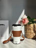 膳魔师（THERMOS）便携电动搅拌杯咖啡杯新款陶瓷涂层车载办公室保温杯高颜值水杯子 膳魔师-曜夜黑【395ml】 实拍图