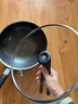炊大皇炒锅有钛0氟不粘锅316L不锈钢不粘平底炒锅32cm 实拍图