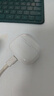 漫步者（EDIFIER）零感豆Air X蓝牙耳机真无线半入耳式音乐游戏运动高音质通话降噪长续航蓝牙6.0低音超短柄2025新款 云白-2025升级新款-【蓝牙6.0+APP同声传译】 实拍图