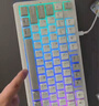 京东京造JZ990Pro三模无线蓝牙有线办公游戏电竞PBT键帽家用送男友独立数字区续航外设机械键盘 云墨丹青 实拍图