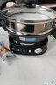 扬子（YANGZI）电炒锅多功能一体2025新款电锅电蒸锅电火锅电煮锅电热锅蒸锅炒菜无涂层纯铸铁大功率多功能电锅 经典无定时款[无涂层加厚] 30CM单笼[适合1-3人]+赠送锅盖 实拍图
