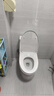 九牧（JOMOO） 马桶 卫浴节水防臭小户型坐便器 缓降快拆盖板劲冲抗菌马桶 【无棱大冲力】11396-400坑 实拍图
