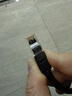 毕亚兹 六类网线 千兆高速宽带线 CAT6类家用电脑路由器5g网络工程监控线8芯成品跳线2.5g黑色2.5米 实拍图