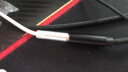 魅戴 AUX音频线3.5mm公对公带麦麦克风头戴蓝牙耳机漫步者通话手机电脑汽车音响飞利浦连接线控车载 白色+1米电脑转接线（可在电脑上通话2.3米） 实拍图