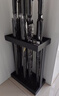 斯图（sitoo）雨伞架公司酒店大堂商用雨伞收纳架挂放伞架伞桶落地式雨具收纳架子 黑色加厚12格 实拍图