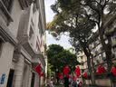 唐狮（TonLion）高帮男鞋秋季鞋子男士休闲工装马丁鞋男厚底运动板鞋 米蓝 41 实拍图