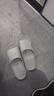踩屎感凉拖鞋女轻便简约浴室洗澡防滑情侣居家用室内男士拖鞋外穿 灰色 44/45 实拍图