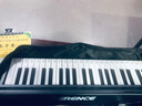 特伦斯电子琴88键折叠琴成人儿童初学电钢键盘教学乐器V10便携钢琴 V10SE典雅黑（无延音踏板）+原装琴包 实拍图