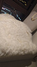 AusGolden澳洲进口整张纯羊皮垫维斯比羊毛皮沙发坐垫飘窗垫汽车靠垫升级款 白色（2.0当斯羊皮） 110*70cm（整张羊皮） 实拍图