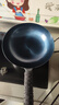 阎铁匠章丘炒锅铁锅已开锅轻便炒菜锅锻打无涂层老式圆底正品官方旗舰店 轻便锤印锅把一体32厘米 32cm 圆底炒锅 实拍图