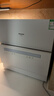 松下（Panasonic）台式洗碗机二代H1D【小尺寸大容积58L】独立烘干 80℃高温除菌 洗烘一体 软水系统 家用台面独立式 实拍图