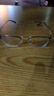 SooGree防蓝光近视眼镜半框男士眼睛钛金属变色光学镜架散光眉线可配度数 实拍图