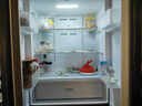 华凌美的出品503L十字双开门对开四门冰箱60cm超薄节能大容量一级能效变频风冷无霜HR-525WSP国家补贴 实拍图