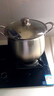 FASSON 【德国】汤锅304不锈钢加厚复底家用商用大汤锅煲汤拉面熬粥蒸煮炖锅大容量高汤锅电磁炉燃 特厚复底24cm(食品级) 实拍图