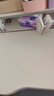 益威（EIEV）儿童学习桌椅套装 中小学生写字桌椅 可升降书桌椅课桌书柜写字台 豪华收纳书桌+乳胶追背椅-贵族灰 实拍图