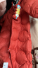 巴拉巴拉童装婴儿连体衣轻薄羽绒服宝宝衣服冬装抱衣爬服男童女童萌趣 红色糖葫芦-白鸭绒 90 cm-充绒量47g 实拍图