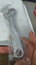 绿林（GREENER）活动扳手6+8寸套装工具万能家用活口扳手大开口多卫浴扳子光柄 实拍图