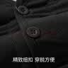 宜而爽【100%棉羊毛填充】秋冬季男士羊毛马甲中老年开衫保暖背心上衣 实拍图