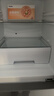 华凌美的出品223三门电冰箱节能低音三开门小型家用客厅宿舍出租房优选冷冻冷藏小冰箱HR-223 实拍图