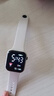其他品牌高颜值LED手表时尚方形学生科技感超强夜光数字个性运动 白色 实拍图