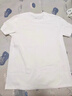 拇指白小T二代水光短袖T恤男女26春夏新品三防纯棉白小丅 白色男款 XL 实拍图