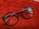 超轻减龄显年轻老花镜高清防蓝光抗疲劳复古圆框老花眼镜修颜洋气 #黑色（减龄防蓝光） 老花300度【参考65-70岁】 实拍图