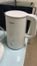 美的（Midea）电热水壶烧水壶家用养生自动断电冲奶一体恒温壶食品304不锈钢1500W速热1.5升大容量 SH15X301 实拍图