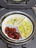 COOKSS宝宝辅食一锅蒸餐盘家用圆形婴儿三分格陶瓷蒸蛋碗电饭锅内蒸菜格 实拍图