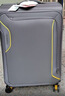 美旅行李箱26英寸可扩容拉杆箱万向轮旅行箱超轻软箱灰色DB7密码箱包 实拍图