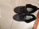 骆驼（CAMEL）加绒男鞋高帮休闲父亲秋冬保暖棉鞋 K14C36L3635 黑色 40 实拍图