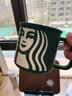 星巴克（Starbucks）墨绿色女神款陶瓷马克杯办公室咖啡杯子320ml男女生女神节礼物 实拍图