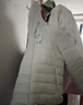 雪中飞秋冬新款羽绒服短款羽绒服女连帽时尚轻薄轻便羽绒服保暖 X-瓷秘绿|4687 L 170/96B 实拍图