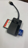 川宇USB3.0  TF/SD/CF/MS卡多功能合一高速读卡器单反相机手机行车记录仪内存卡 实拍图