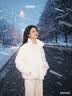 雪中飞羽绒服女短款马卡龙色连帽面包服2025冬新款廓形显瘦保暖 米白|8011 XL /170/92A 实拍图