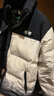 李宁火锅羽绒 新春丨男女同款防泼水抗静电宽松鸭绒短羽绒服AYMV433 实拍图