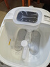 飞利浦（PHILIPS）泡脚桶躺泡免洗电动按摩足浴盆UV杀菌小白桶智能恒温加热软胶泡脚盆3222F 节日生日实用礼物 实拍图
