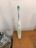 飞利浦（PHILIPS）声波电动牙刷钻石3系 生日礼物 情侣款送男生/女友礼物 微泡水流 绿色 HX5161/05 实拍图