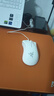 雷蛇（Razer）炼狱蝰蛇标准版有线鼠标 人体工学  电竞游戏 右手通用型 吃鸡/LOL/CS GO游戏鼠标 白色 实拍图