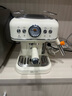 小熊（Bear）咖啡机 家用小型半自动意式 胶囊可用冷热双萃20Bar泵压 压力计 自动打奶泡 小白咖E12S7 实拍图