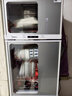 美的（Midea）消毒柜家用 餐具碗柜碗筷消烘一体机 小型立式 婴儿奶瓶 77L三层 高温二星级【政府补贴】 80G05 实拍图
