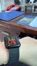 MSSM适用苹果手表表带apple watch S11/S10硅胶磁吸表带iwatch s9/8/se3/Ultra3/2回环运动表带 黑色 实拍图