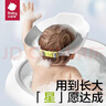 babycare宝宝洗头神器儿童洗头帽洗澡护耳防进水可调节星航洗头帽 柔雾蓝 实拍图