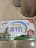 伊利【新鲜日期】纯牛奶250ml*24盒 优质乳蛋白 早餐奶 礼盒装 实拍图