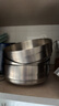美厨（MAXCOOK）304不锈钢碗 加厚大汤碗双层隔热 餐具面碗20cm 3件套MCWA4961 实拍图
