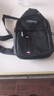 新款牛津布包潮流商务胸包男女单肩包帆布休闲背包防刮耐磨斜挎包 黑色【简约时尚】 实拍图