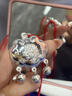 中国黄金（CHINA GOLD）福星马宝平安锁足银项链宝宝银锁长命锁婴儿周岁礼物新生儿见面礼 马宝宝吉祥平安锁【京速达】 实拍图