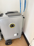 爱尔威（Airwheel）电动行李箱可骑行智能拉杆登机箱可坐可代步20英寸 SX豪华版一银 实拍图